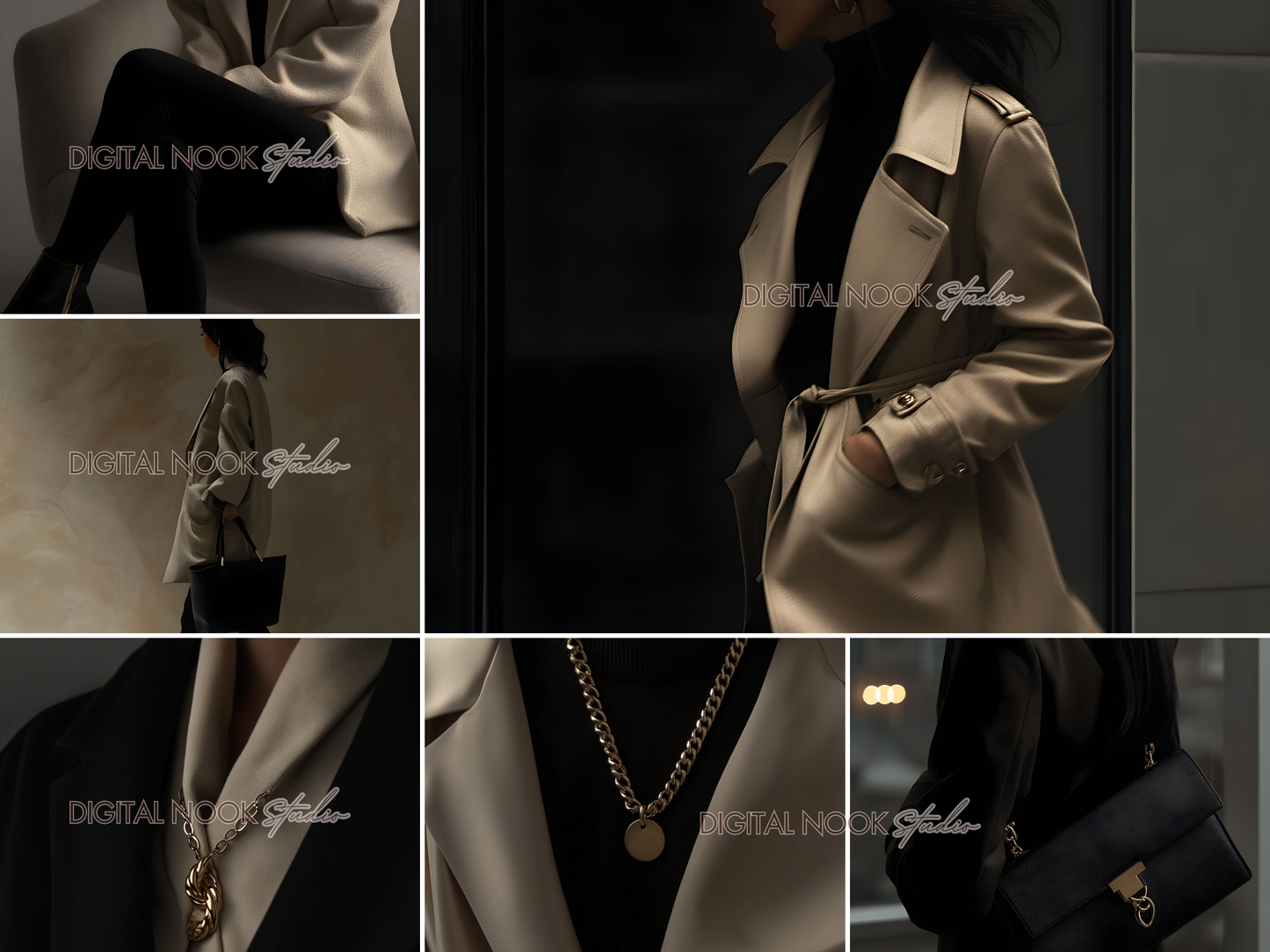 50 Dark Aesthetic Business Woman Stock Images | Luxury Branding & Social Media PLR