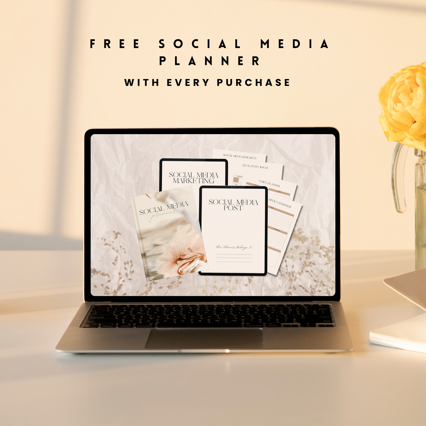 Pink Modern Ebook & Workbook Template | Canva Editable Lead Magnet for Coaches & Course Creators